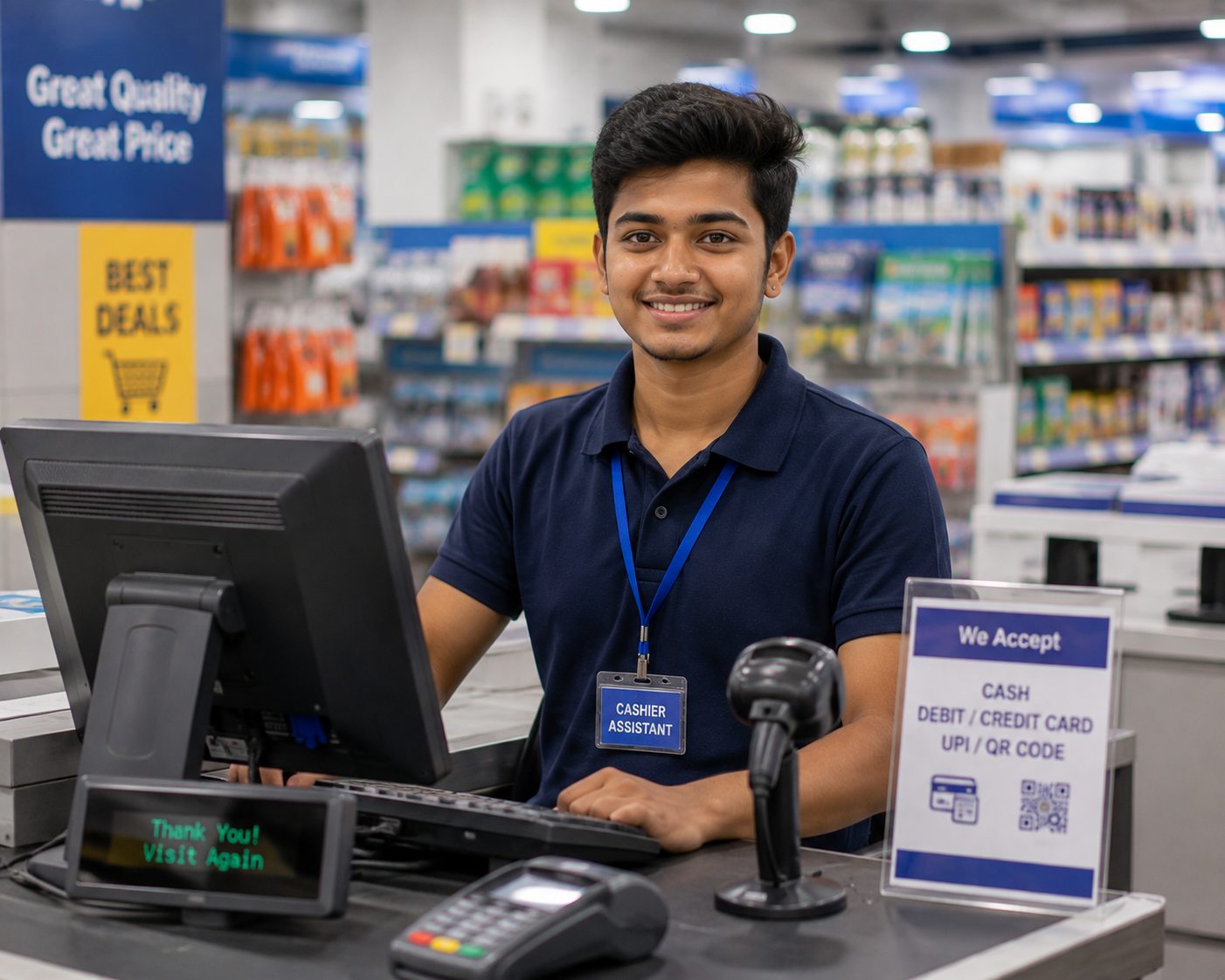 Billing / Cashier Assistant